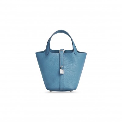HERMES PICOTIN LOCK 18 TAURILLON CLEMENCE H056289CK75 (18*18*13cm)
